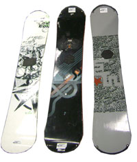 EX-RENTAL Assorted Snowboards