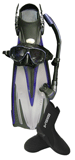 Tusa Tri-Ex Package Blue Tusa Tri-Ex Package Blue
