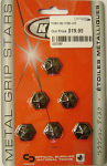 KUU 6 Star Metal Studs bronze