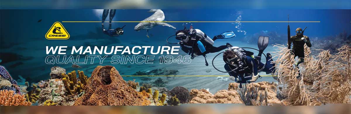Shop Cressi Scuba, Snorkel and spearfishing gear