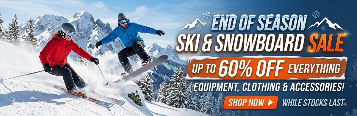End of season Snowboard Ski sale