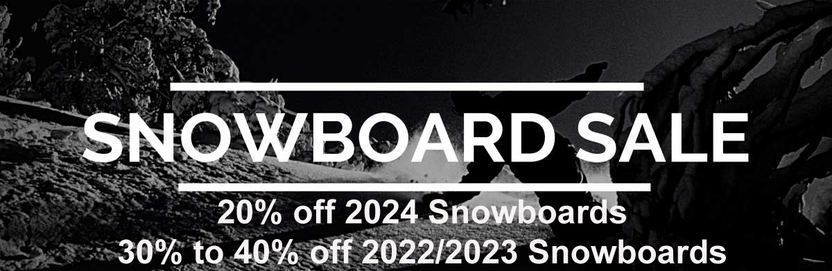 Mid season snowboard sale