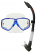 Oceanpro Eclipse Mask & Typhoon II Snorkel Blue