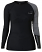 Jet Pilot Ladies Cause L/S Top UV 50+ Black