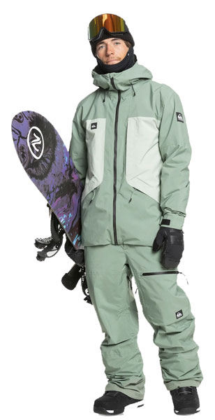 Quiksilver Forever Stretch Goretex jacket | Wilderness Sea n Ski