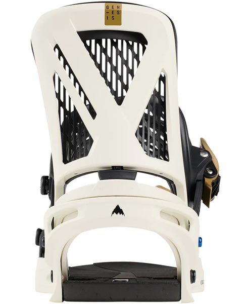 Burton Genesis White 2024 Snowboard Bindings | WSS Sydney