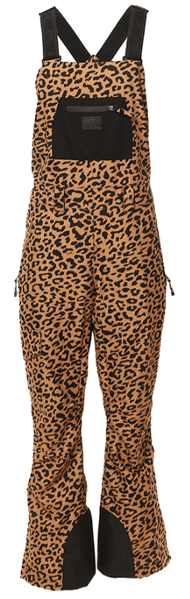 XTM Harper Bib Brace Womens Snow Pants Leopard '22 | Shop Sydney