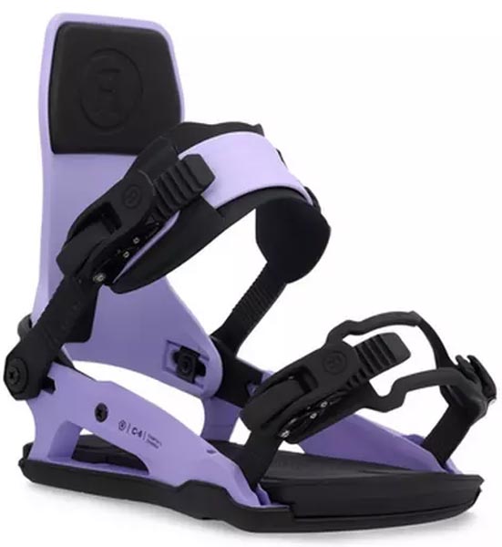 Ride C6 Bindings Digital Violet 2023 Wilderness Snowboards
