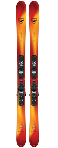 スキー ROSSIGNOL SPRAYER 158cm & LOOK XPRESS10 Rossignol Sprayer w Express 10 GW Skis - Wilderness Sea n Ski