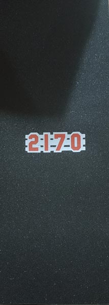 2170 Skateboard Grip Tape Black