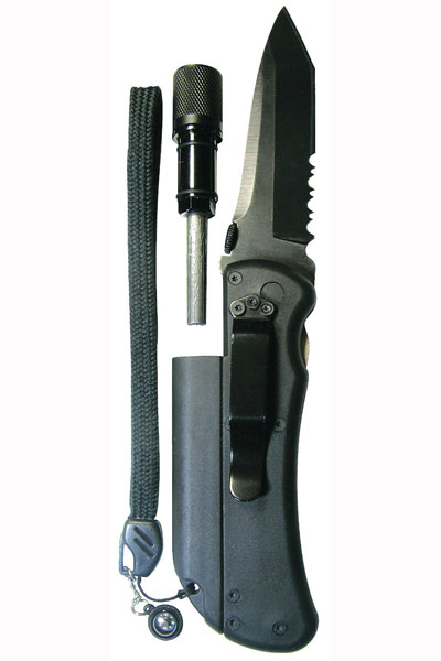 Land & Sea Spark Stone Knife & Torch