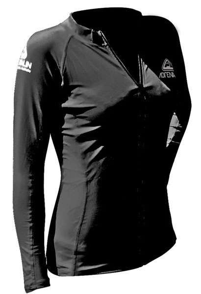 Adrenalin Beach Lady L/S Zip Black