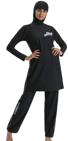 Adrenalin 3pc Burkini Swimsuit