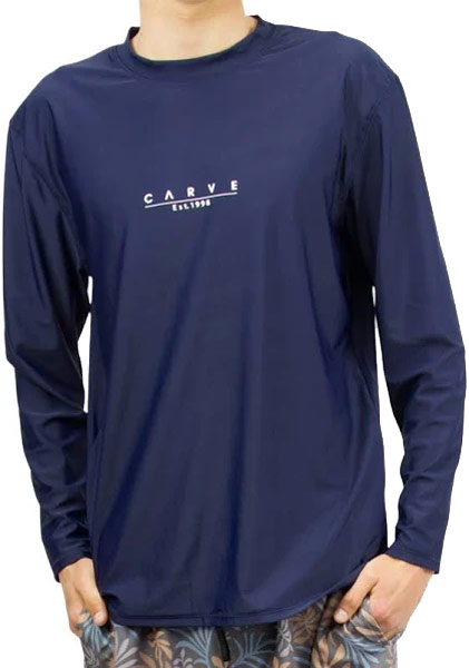 Carve L/S Insignia Rash Shirt Navy