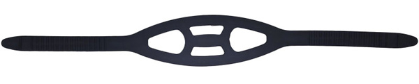 OceanPro Silicone Mask Strap Black