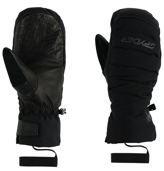 Spyder Puffy Mitts Black