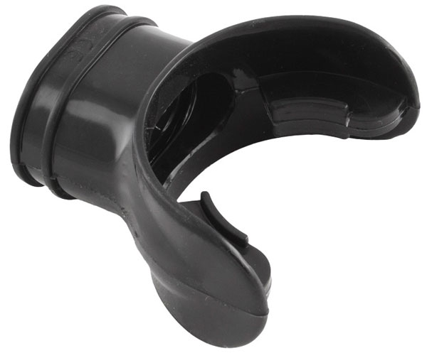 Oceanpro Black Rubber Reg Mouthpiece 