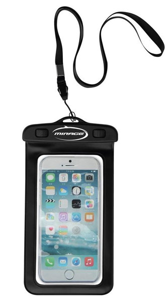 Mirage Waterproof Phone Case Black