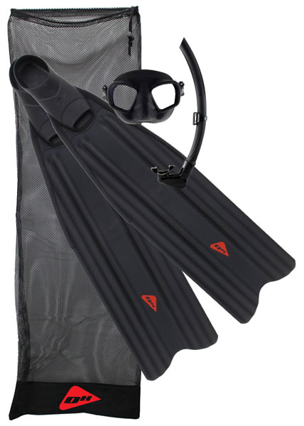 OH Pelagic Mask, Snorkel, Fin Package