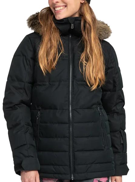 Roxy Quinn Jacket Black