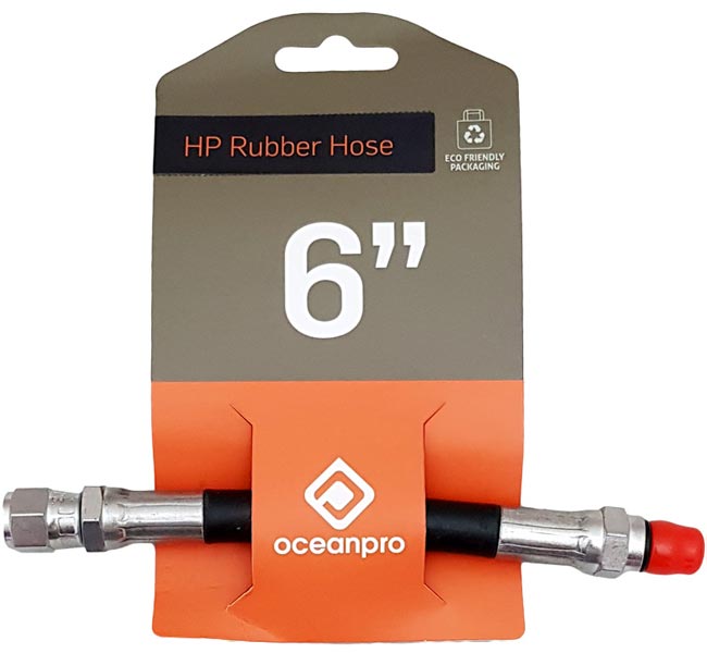 Oceanpro HP Rubber Extension Hose 6" 