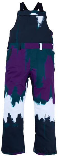 Burton Snowdial Bib Forest Chalk 2025