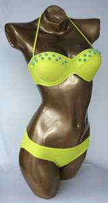 WOW Bikini Studs Lime