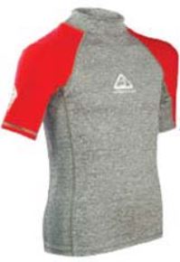 Adrenalin Junior S/S Beach Rash Shirt Red