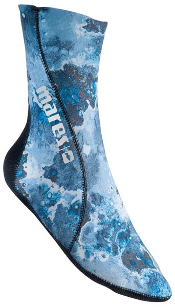 Mares Camo Blue 3mm Fin Sox 