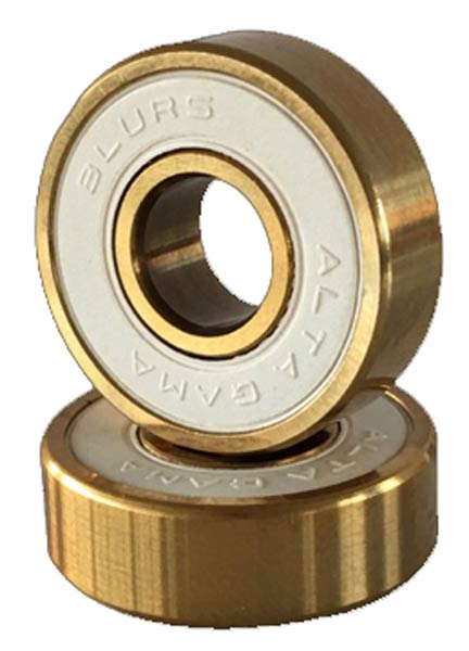 Blurs Bearings Titanium Gold