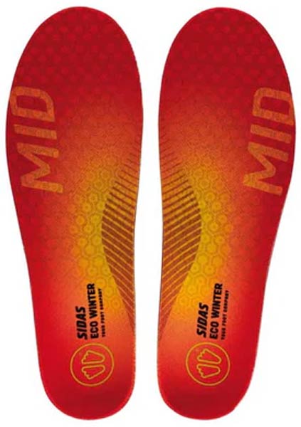 Sidas 3Feet Eco Winter Mid Insoles  