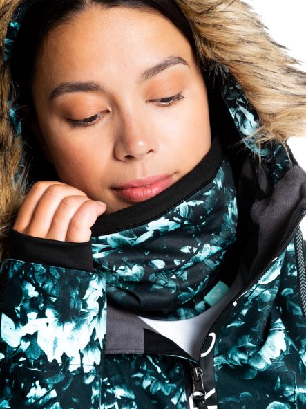 Roxy Lana Neckwarmer Black Akio