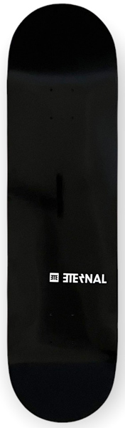 Eternal Logo Black 8.25"