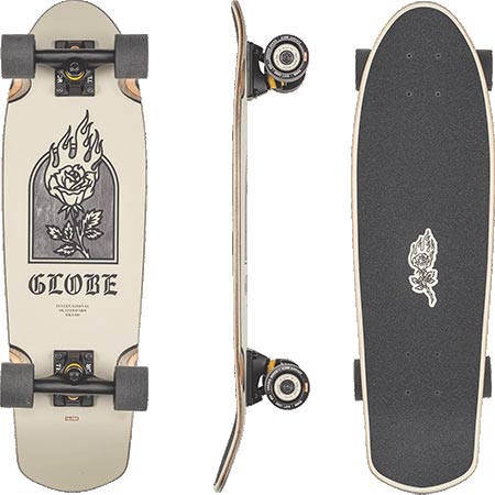 Globe Trooper White Rose Cruiser 27"  