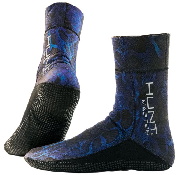 Huntmaster 3.5mm Fin Sock Blue