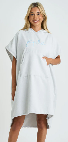 Jetpilot Venture Uni hooded towel Grey