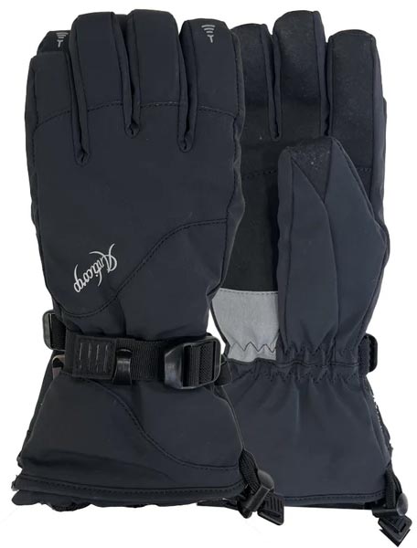 Anticorp Ladies 30k Black Gloves