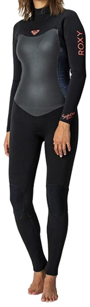 Roxy Syncro 3/2mm L/S BZ Black/Peach