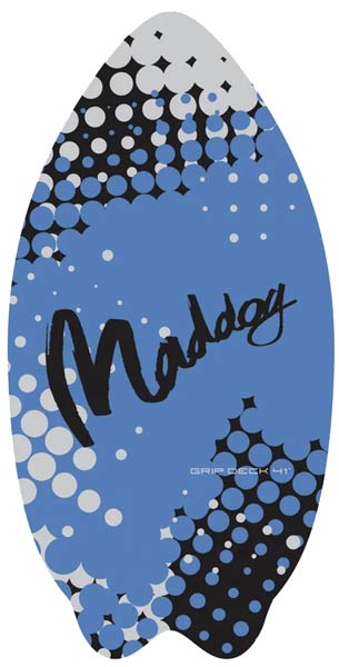 Maddog Grip 41" Blue Skimboard