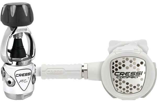 Cressi XS Compact/MC9 Yolk White