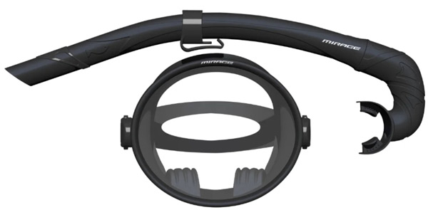 Mirage Oceania Mask & Snorkel 