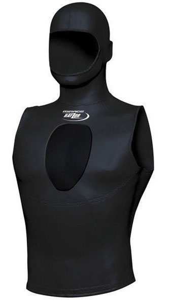 Mirage Rayzor 3mm Hooded Vest 