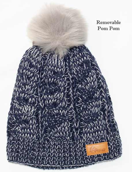 Anticorp Ladies Navy Cable 