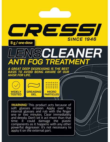 Cressi Anti-Fog & Lens Cleaner Single
