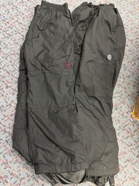 EX RENTAL Black Snow Pants