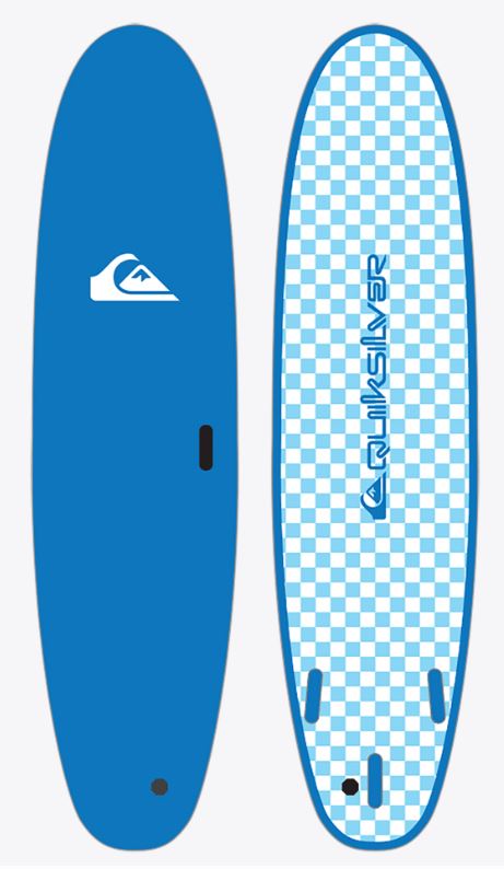 Quiksilver Softboard 8' Cyan