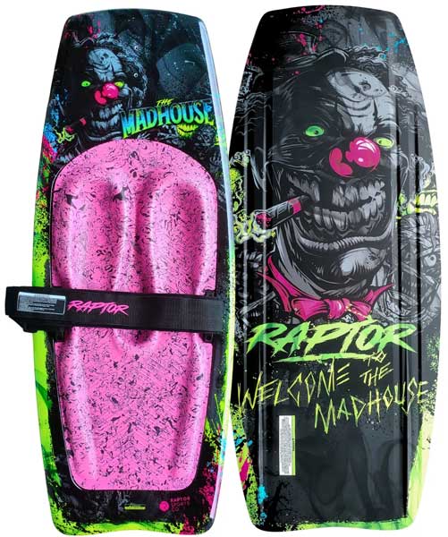 Raptor Madhouse Kneeboard Pink