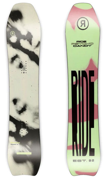 Ride Psychocandy 2023 Snowboard | Wilderness Sea n Ski