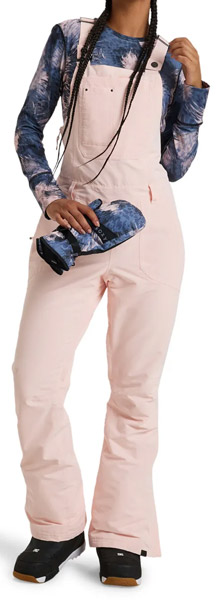Roxy Rideout Bib Pink Salt 2025