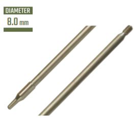 Cress Inox Threaded Pneumatic 8mm Shaft